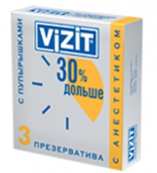 Презервативы, Vizit (Визит) №3 с пупырышками (на 30% дольше)