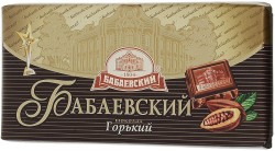 Шоколад, 100 г Бабаевский горький